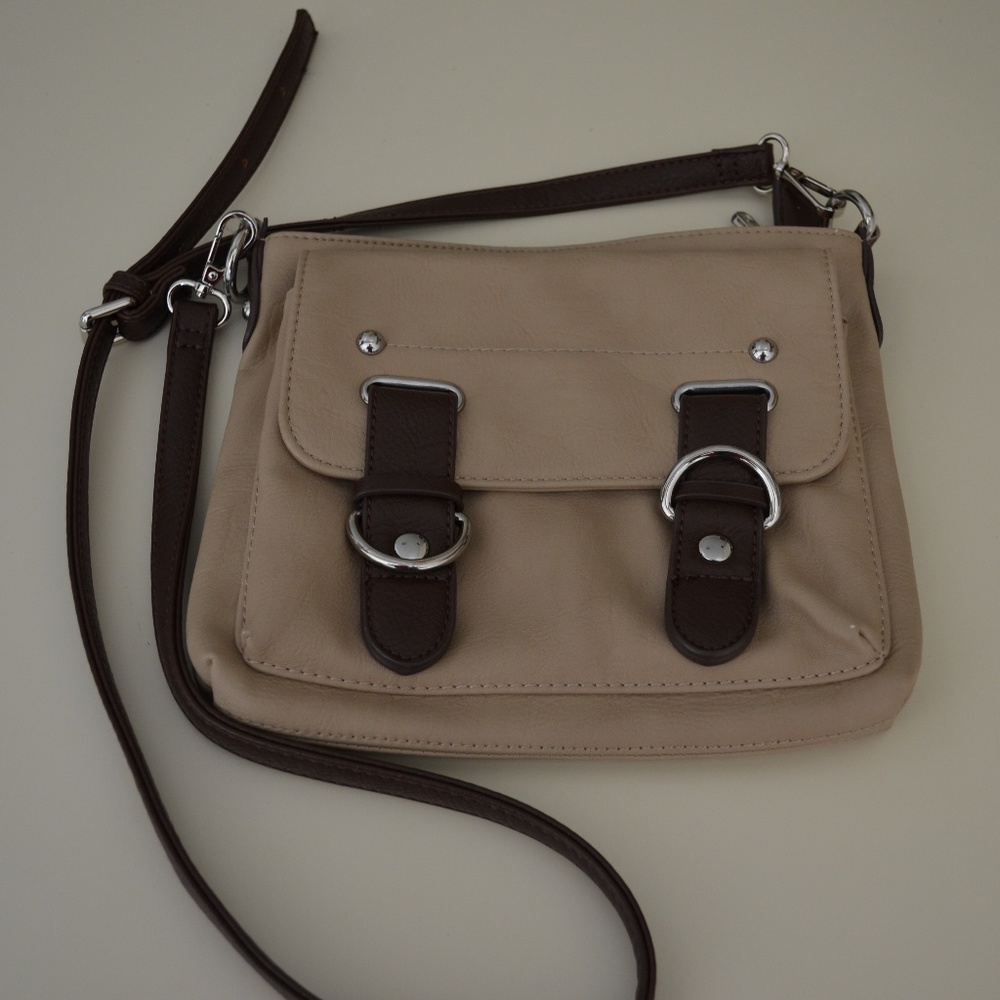 Charming Charlie Tan Bag